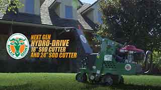 Hydro-Drive 18" & 24" Cut Sod Cutter | Billy Goat