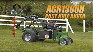 AGR1300H Post Hole Auger Video | Billy Goat