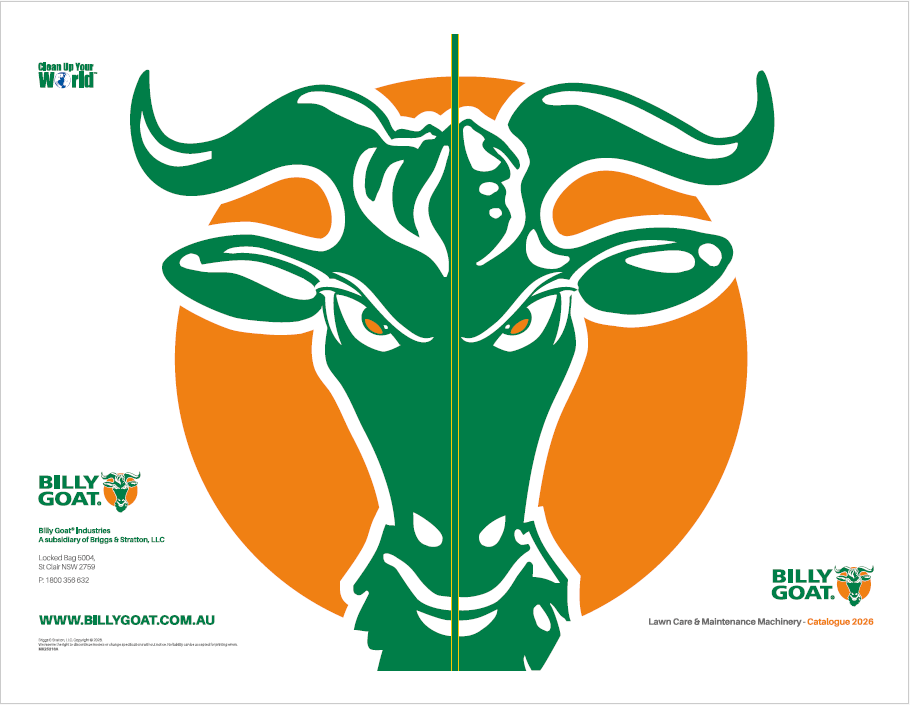 Billy Goat Product Brochure - Cover