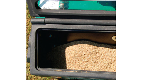 25-lb Front Mounted Poly Seed Box