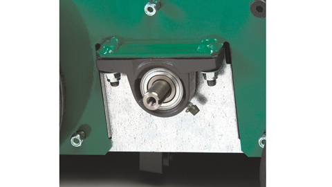 Cast Iron Pillow Block Bearings with Grease Zerks