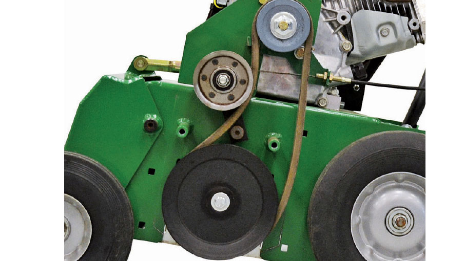 Premium Steel Pulleys, Easy to Adjust Idler & Easy to Change Belt