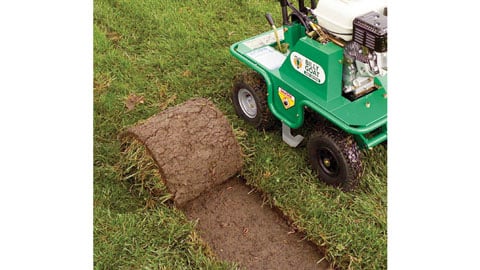 Cuts Sod Cleanly and Evenly
