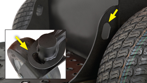 Front & Rear Tie Downs